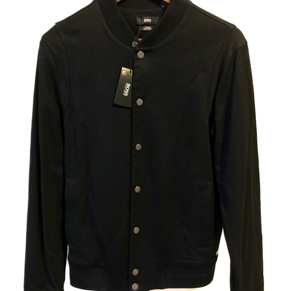Hugo Boss Other - Hugo Boss Soule Varsity Bomber Jacket
